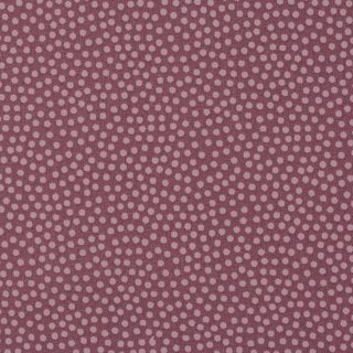 Baumwollstoff Dotty altrosa