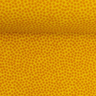 Baumwollstoff Dotty curry