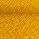 Baumwollstoff Dotty curry