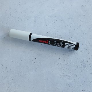 Kreidestift - Kreidemarker - Tafelkreide 001 - wei