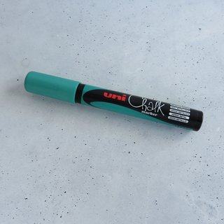 Kreidestift - Kreidemarker - Tafelkreide 010 - metallic grn