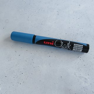 Kreidestift - Kreidemarker - Tafelkreide 011 - metallic blau