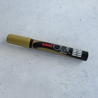 Kreidestift - Kreidemarker - Tafelkreide 013 - gold