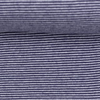 Bndchenware mit feinen Streifen mittelblau/wei