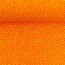 Baumwollstoff Dotty orange