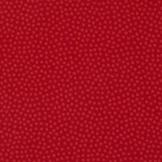 Baumwollstoff Dotty rot