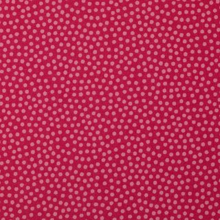 Baumwollstoff Dotty pink