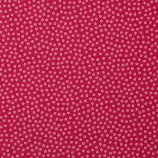 Baumwollstoff Dotty pink