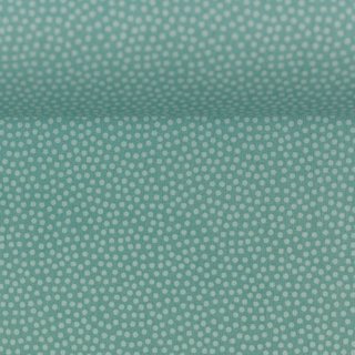 Baumwollstoff Dotty mint
