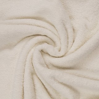 beidseitiger Schlingenfrottee uni creme