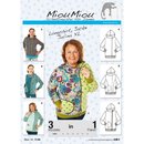 Schnittmuster fr Damen Longhirt, Jacke Julina XL Gr. 44-54