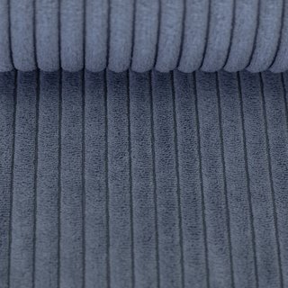 Cord - Samt - Wanja - rauchblau