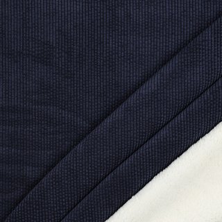 Double Face Cord mit Fellabseite 005 navy