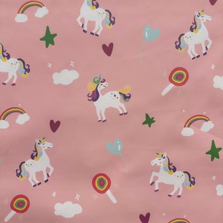 Raincoat - wasserdichter Stoff Einhorn