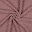 Teddy feiner Boucle mit Fleecercken - Double Face powder