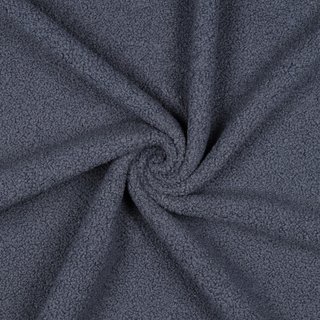 Teddy feiner Boucle mit Fleecerücken - Double Face jeans