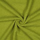 Teddy feiner Boucle mit Fleecercken - Double Face lime