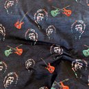 leichter Sweatstoff - Jimi Hendrix - dunkelblau