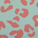 Happy Collection Leo Kunstleder Cherry Picking - aqua...