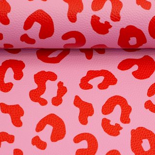 Happy Leo Kunstleder Cherry Picking - rosa rot