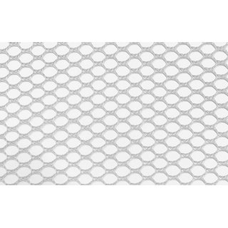 Taschen-Netz-Stoff Netzfutter - Meshgewebe wei�