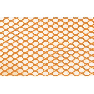 Taschen-Netz-Stoff Netzfutter - Meshgewebe orange
