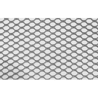 Taschen-Netz-Stoff Netzfutter - Meshgewebe grau