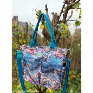 Flowing Bloom by Sarah Mariam - Edelstein in Marmor...