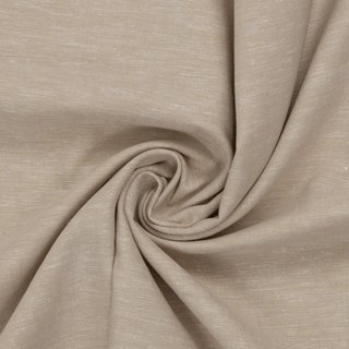 Leinenmischgewebe Paul meliert hellbeige