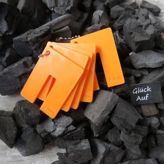 N�h-Hebamme / H�henausgleich f�r die N�hmaschine - 3D-Druck orange
