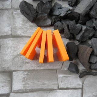 N�h-Hebamme / H�henausgleich f�r die N�hmaschine - 3D-Druck orange